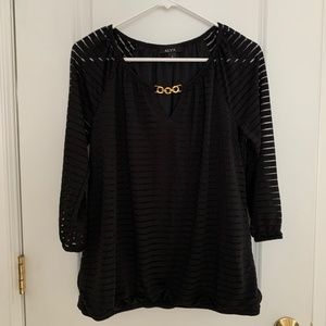 Alyx black blouse